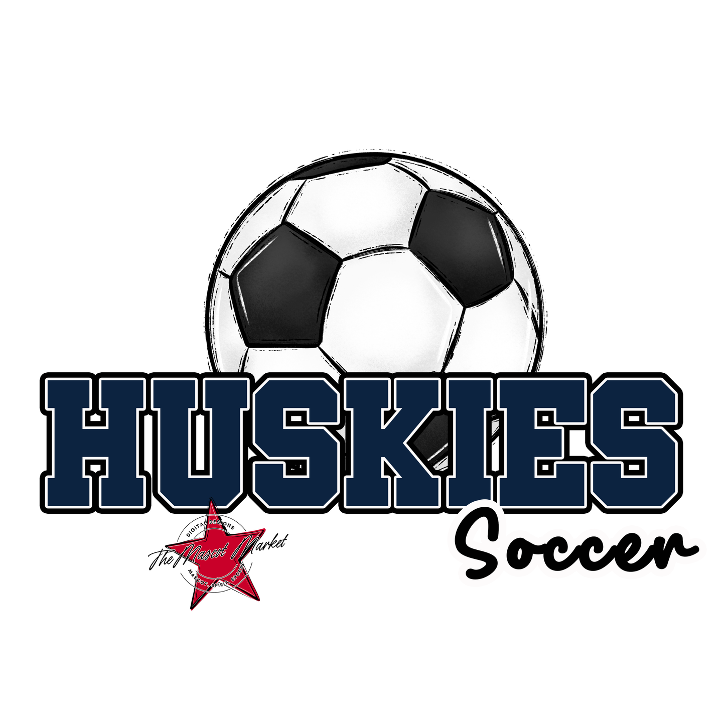 Huskies Varsity Soccer-Navy