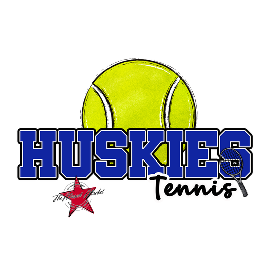Huskies Varsity Tennis-Royal Blue