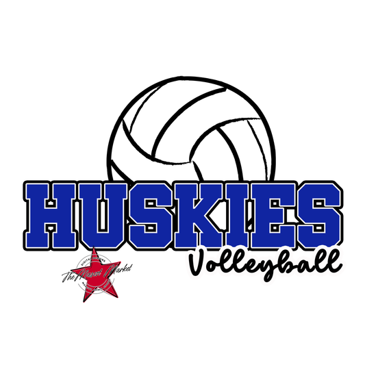 Huskies Varsity Volleyball-Royal Blue