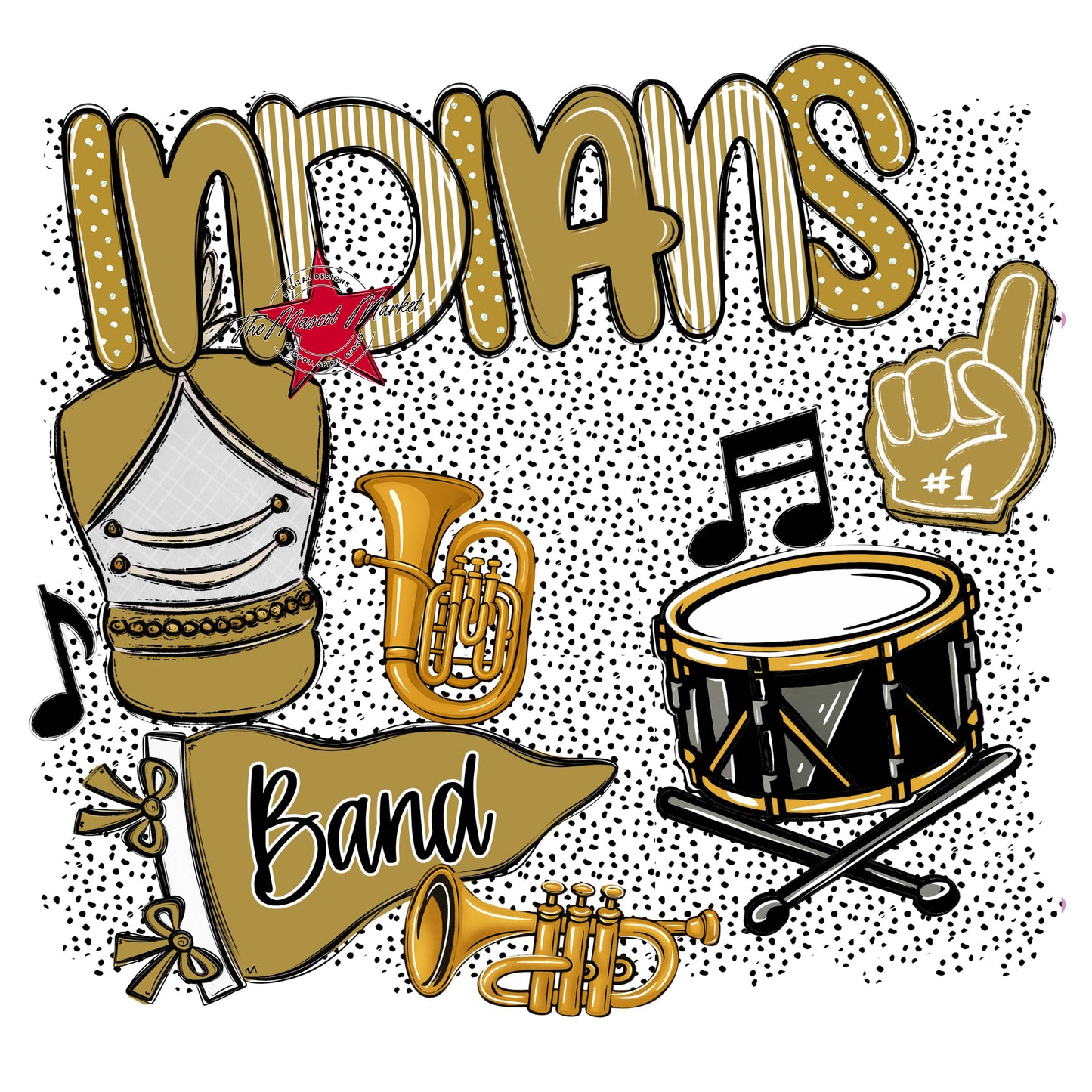 Indians Band Spirit-Gold
