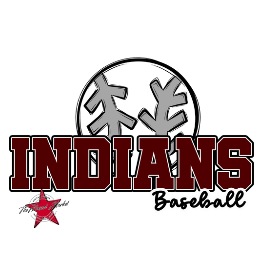 Indians Varsity Baseball-Maroon