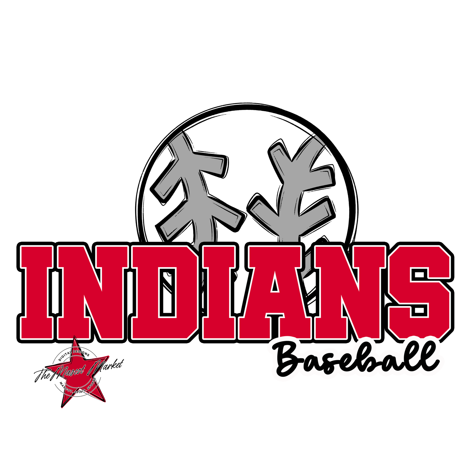 Indians Varsity Baseball-Red