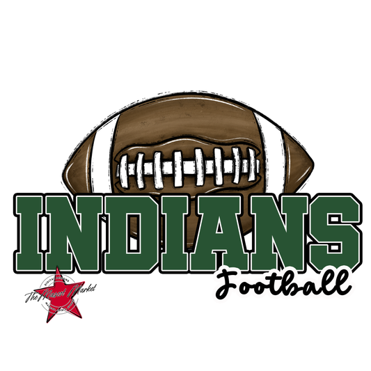 Indians Varsity Football-Green