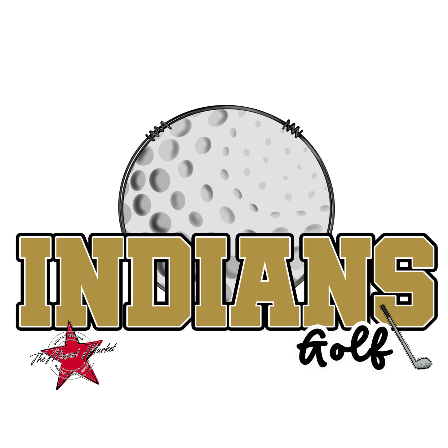 Indians Varsity Golf-Gold