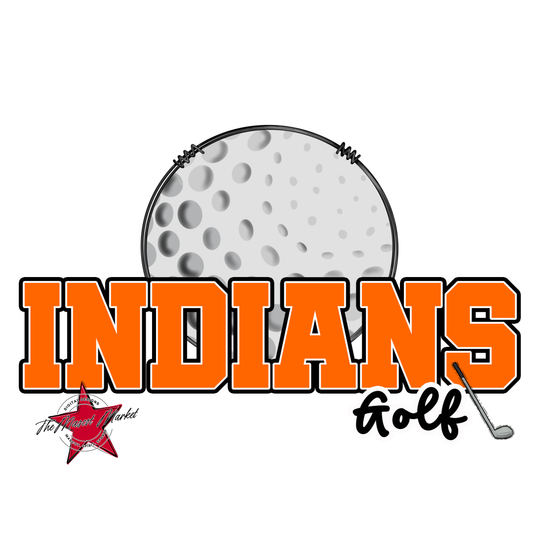 Indians Varsity Golf-Orange
