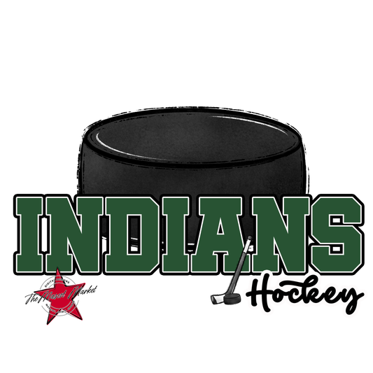 Indians Varsity Hockey-Green