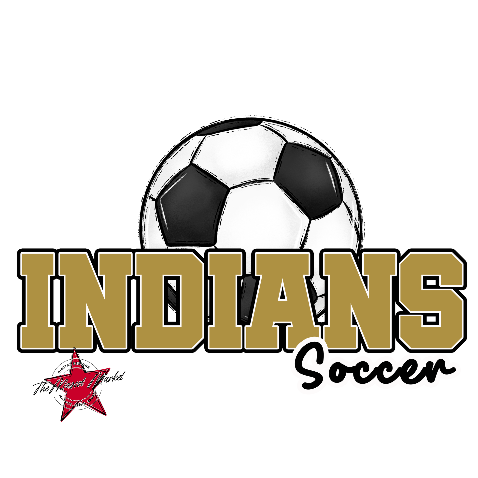 Indians Varsity Soccer-Gold