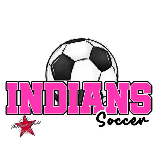 Indians Varsity Soccer-Pink