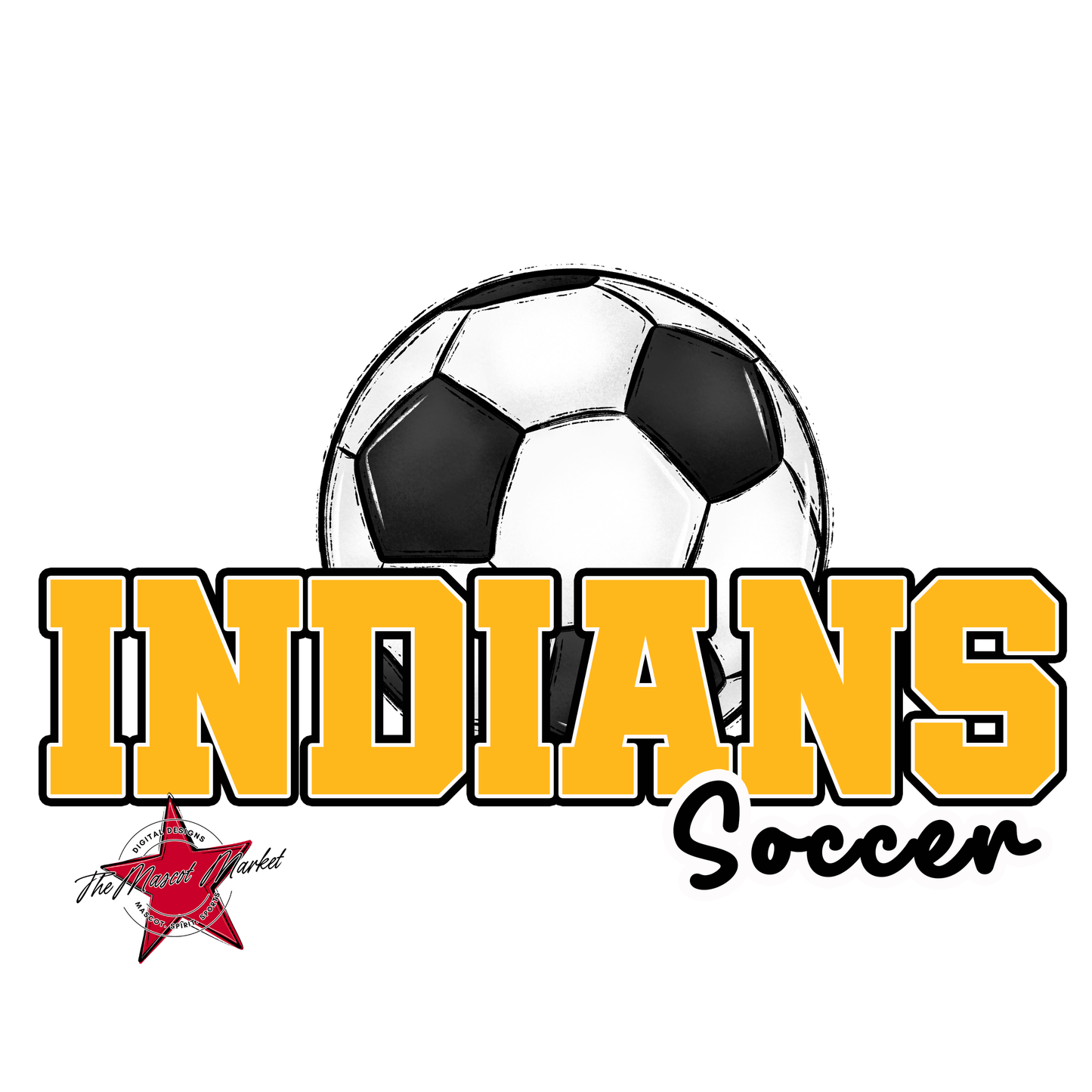 Indians Varsity Soccer-Yellow