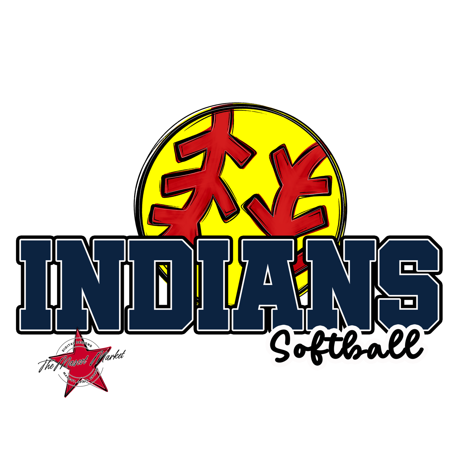 Indians Varsity Softball-Navy