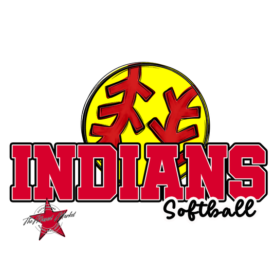 Indians Varsity Softball-Red