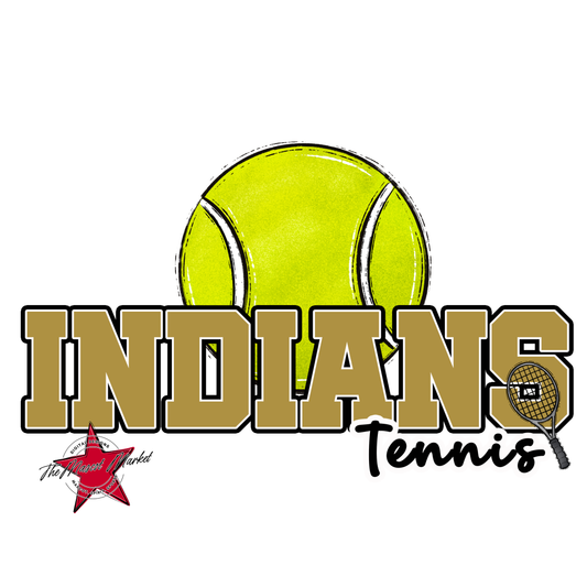 Indians Varsity Tennis-Gold