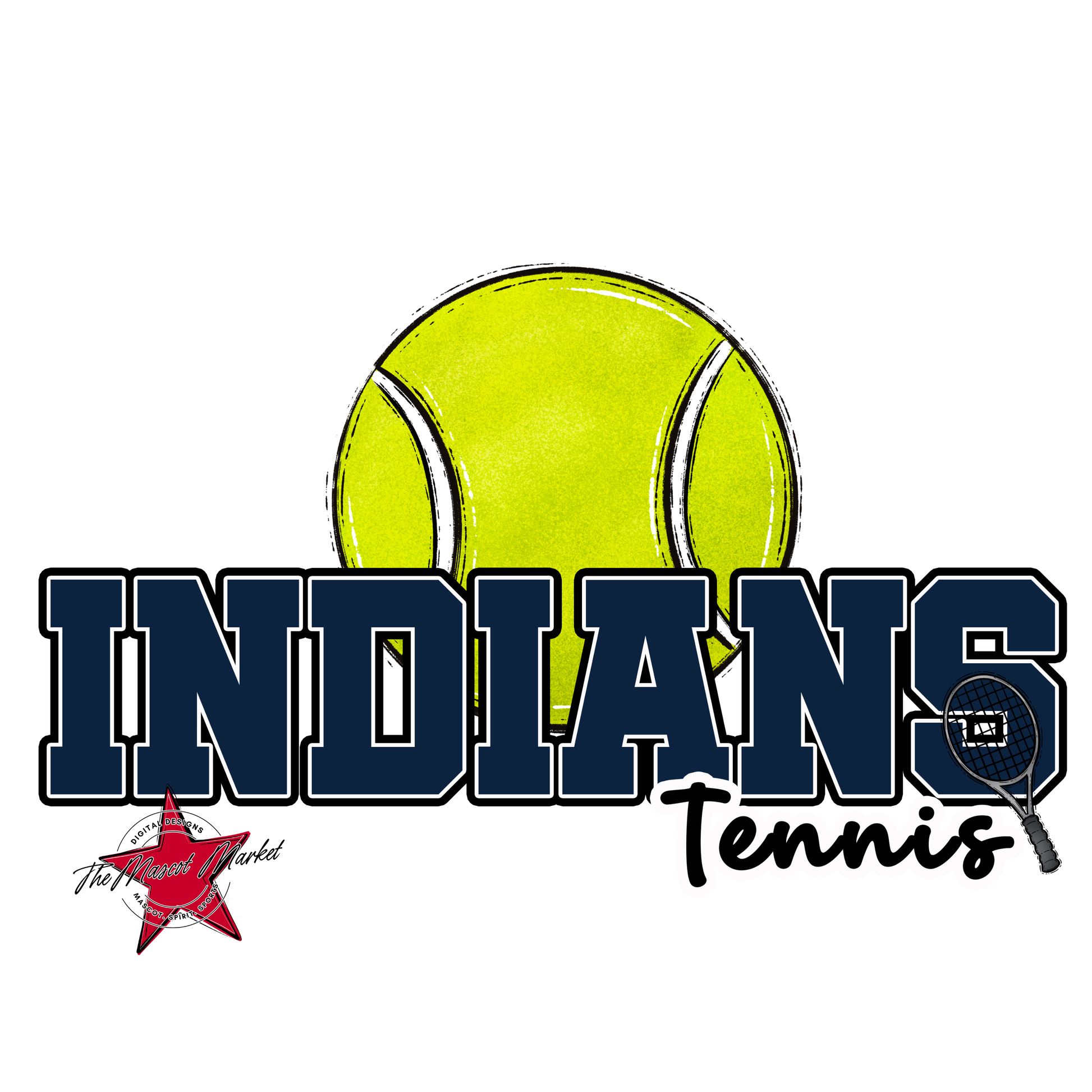 Indians Varsity Tennis-Navy