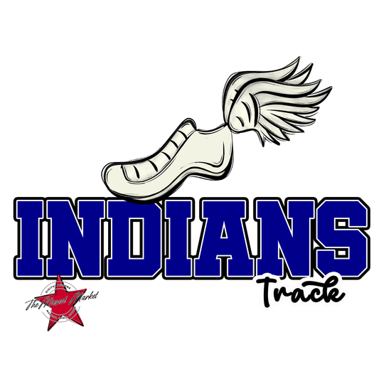 Indians Varsity Track-Blue
