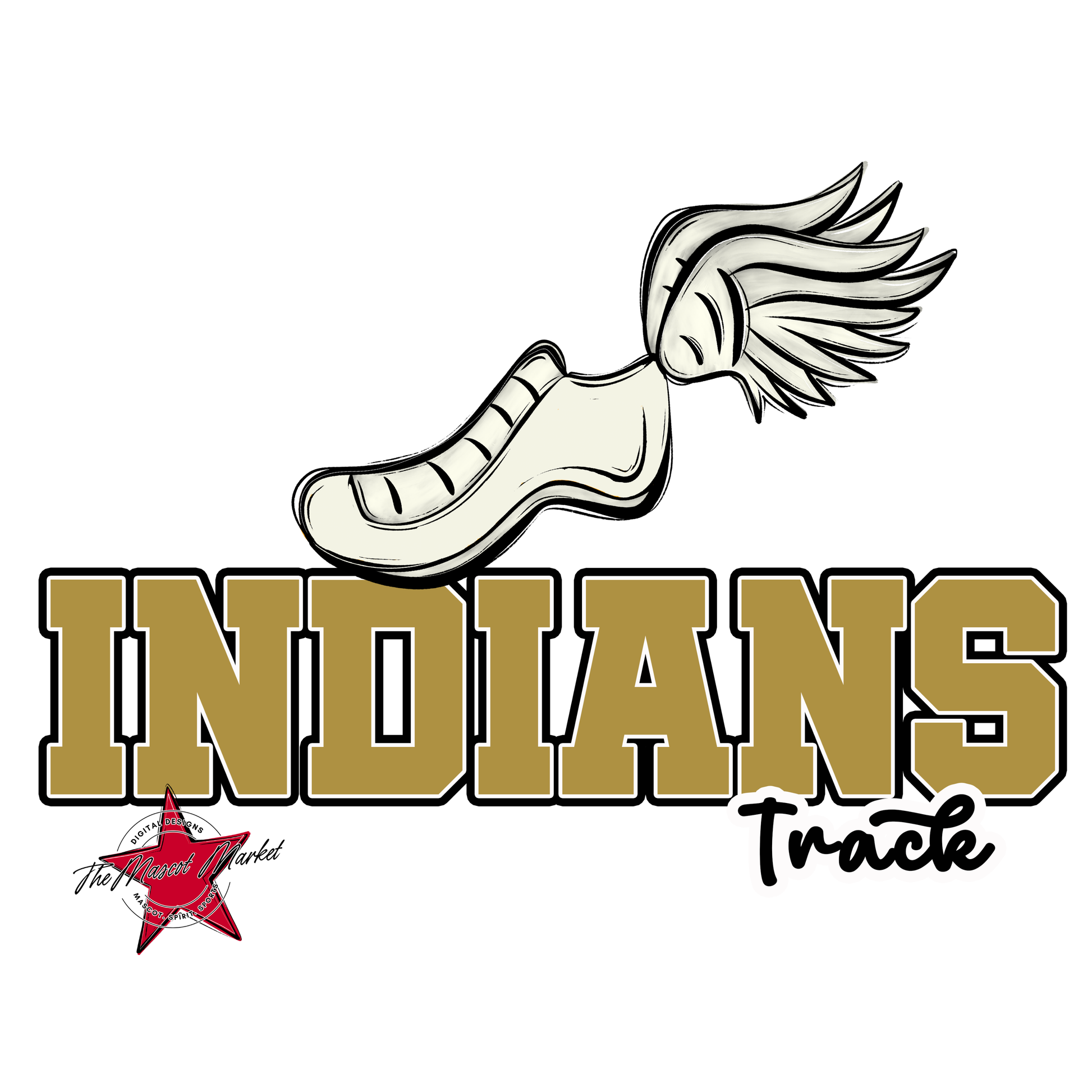 Indians Varsity Track-Gold