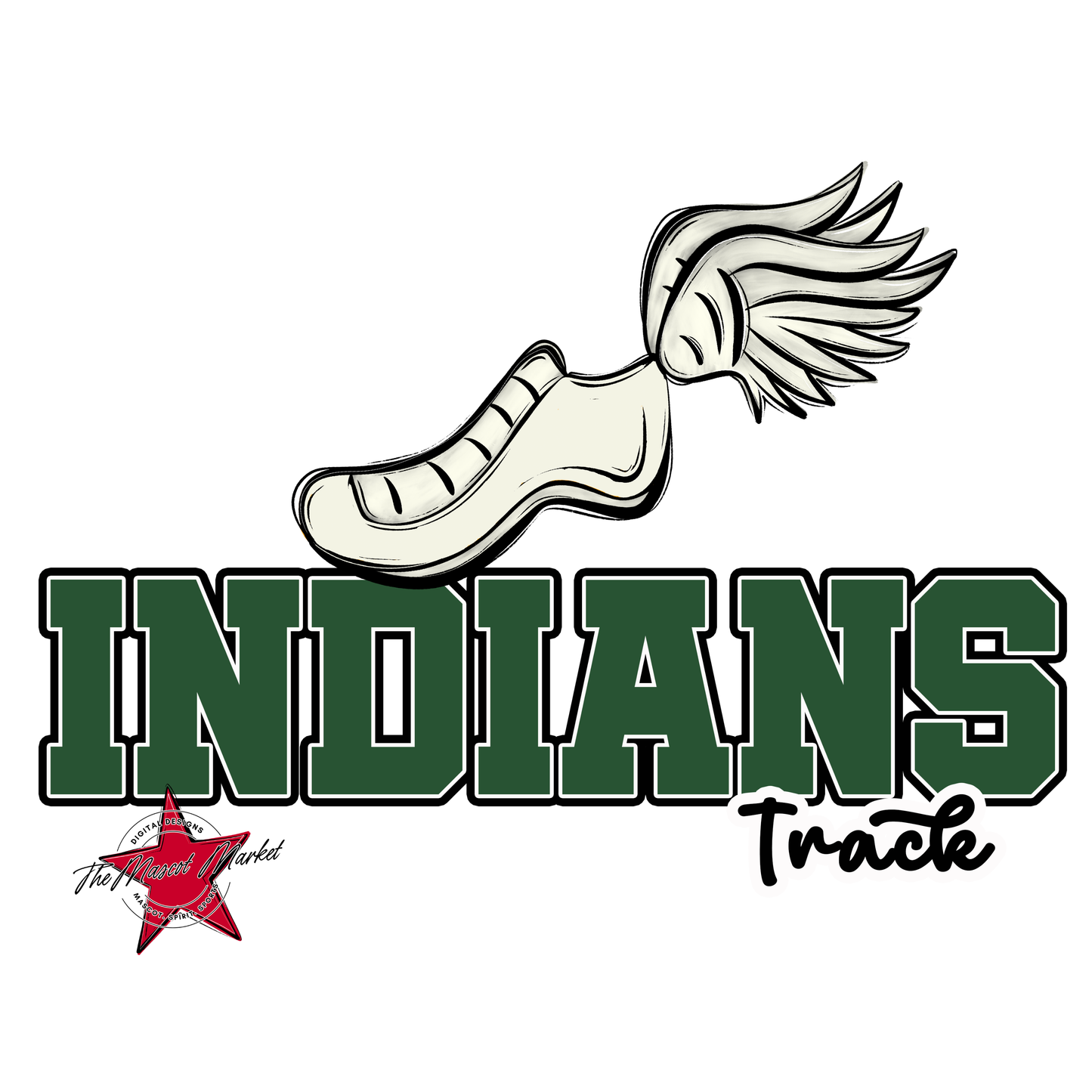 Indians Varsity Track-Green