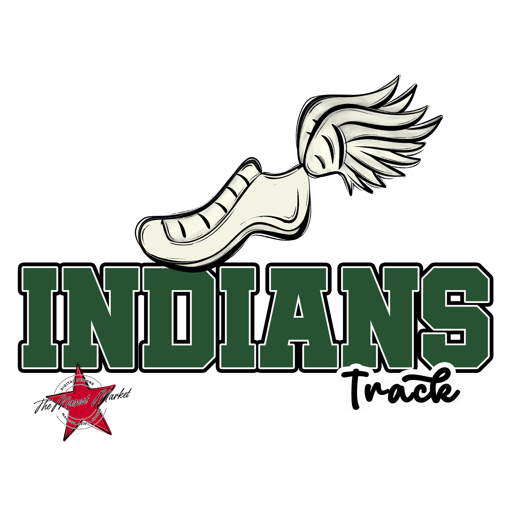 Indians Varsity Track-Green