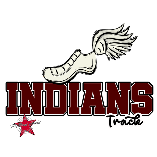 Indians Varsity Track-Maroon