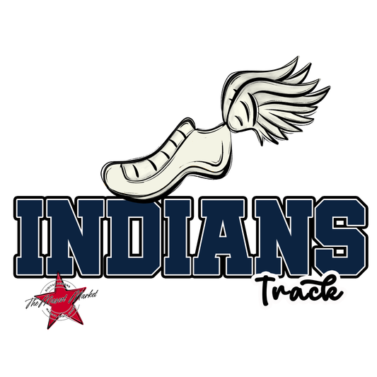 Indians Varsity Track-Navy