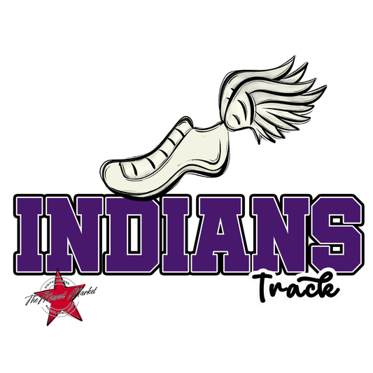 Indians Varsity Track-Purple