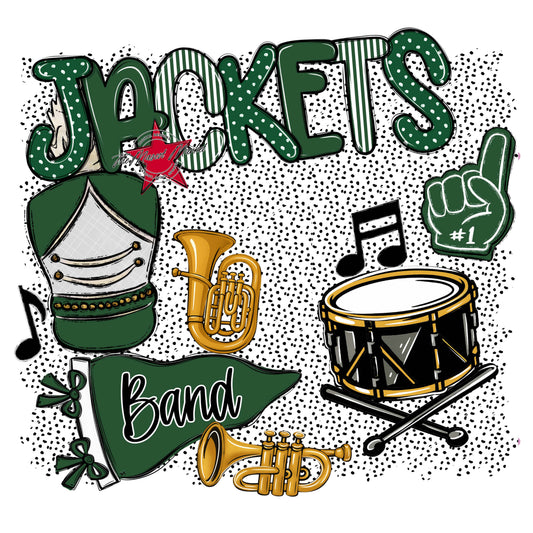 Jackets Band Spirit-Green