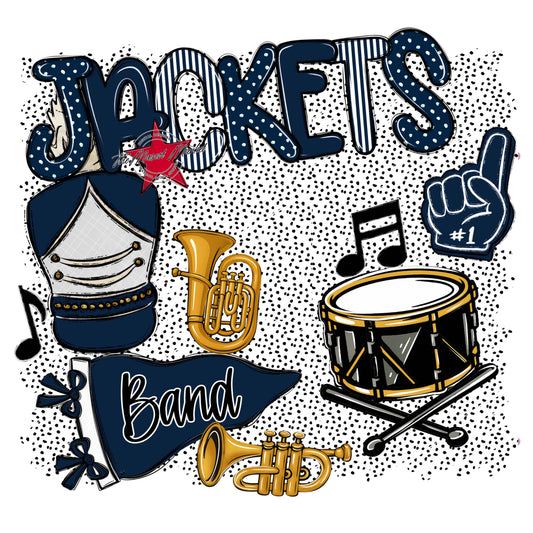 Jackets Band Spirit-Navy