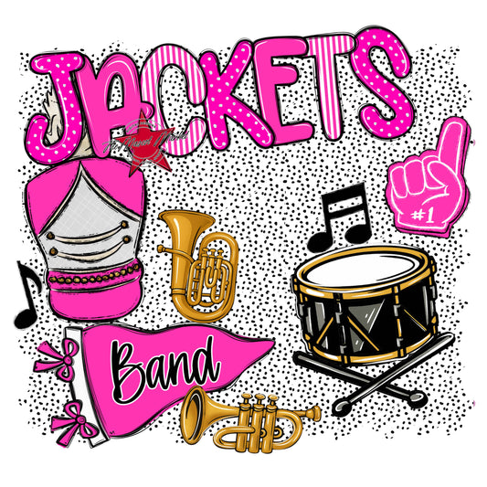 Jackets Band Spirit-Pink