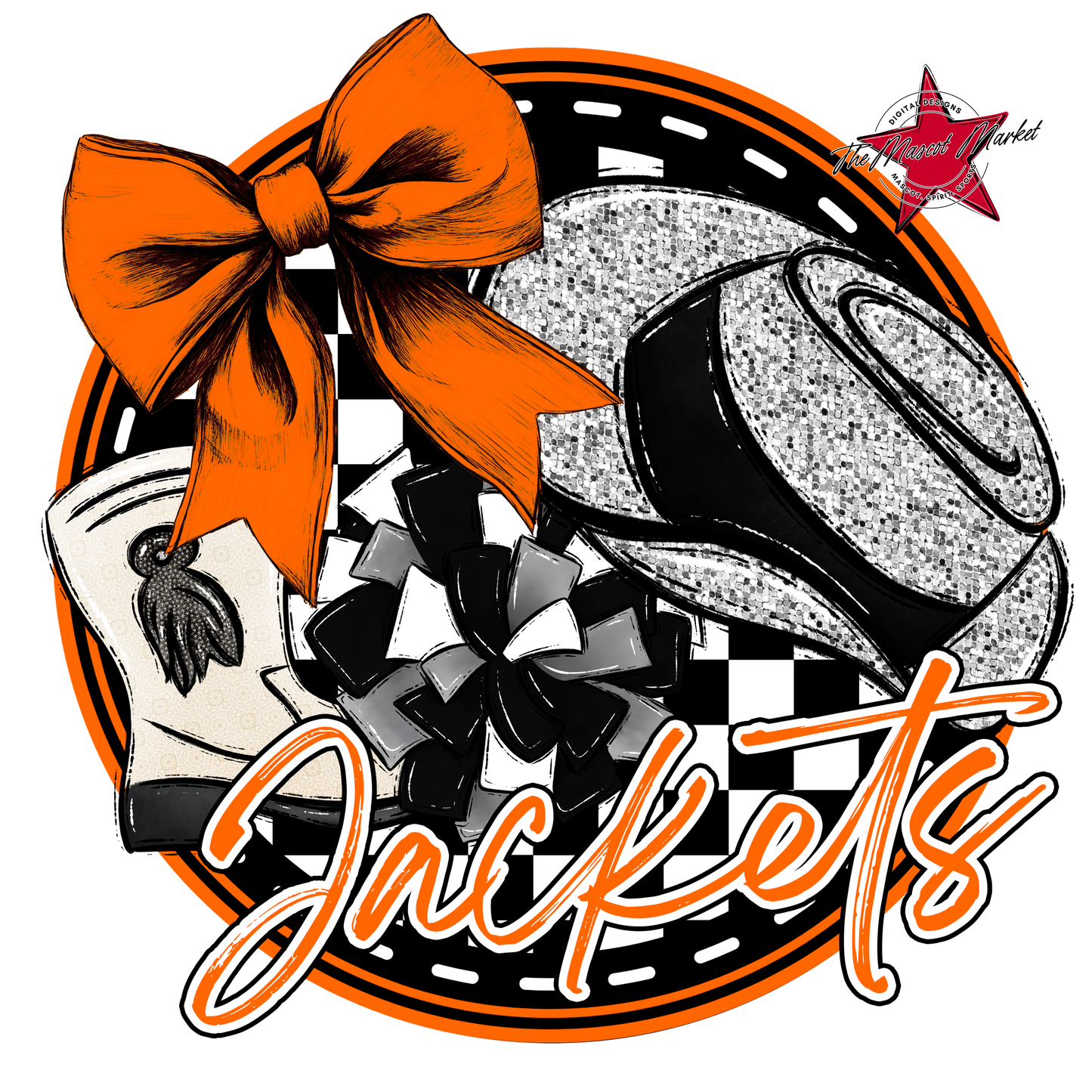 Jackets Circle Drillteam Design-Orange