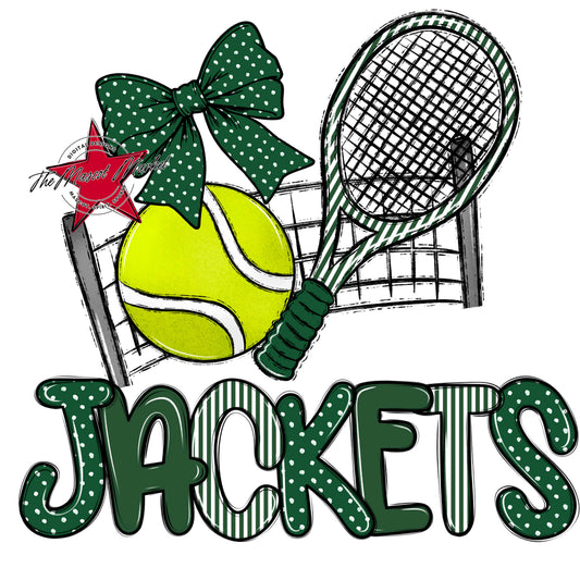 Jackets Tennis Spirit Design-Green
