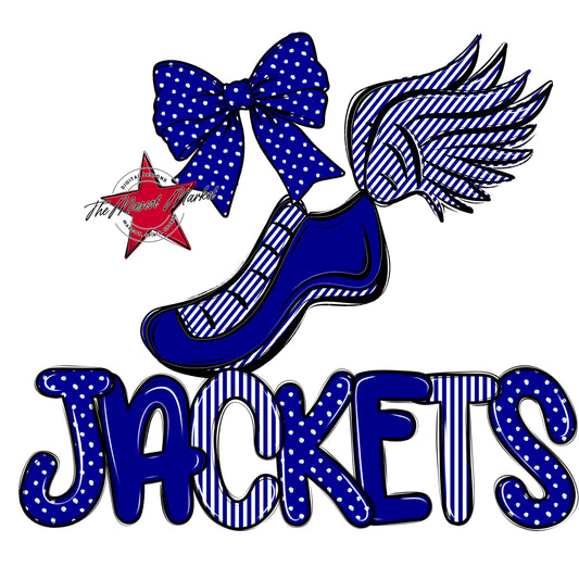 Jackets Track Spirit Design-Blue