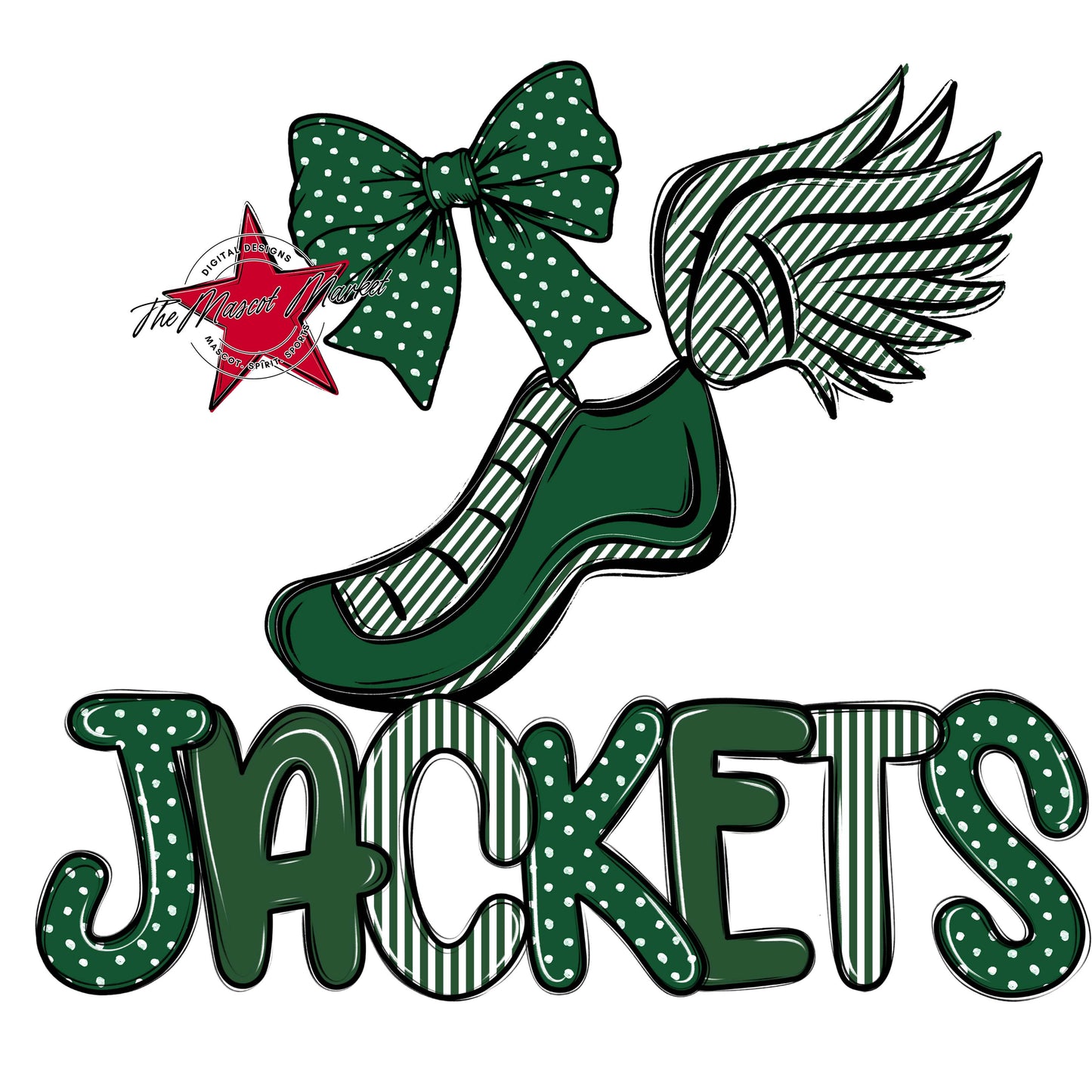 Jackets Track Spirit Design-Green