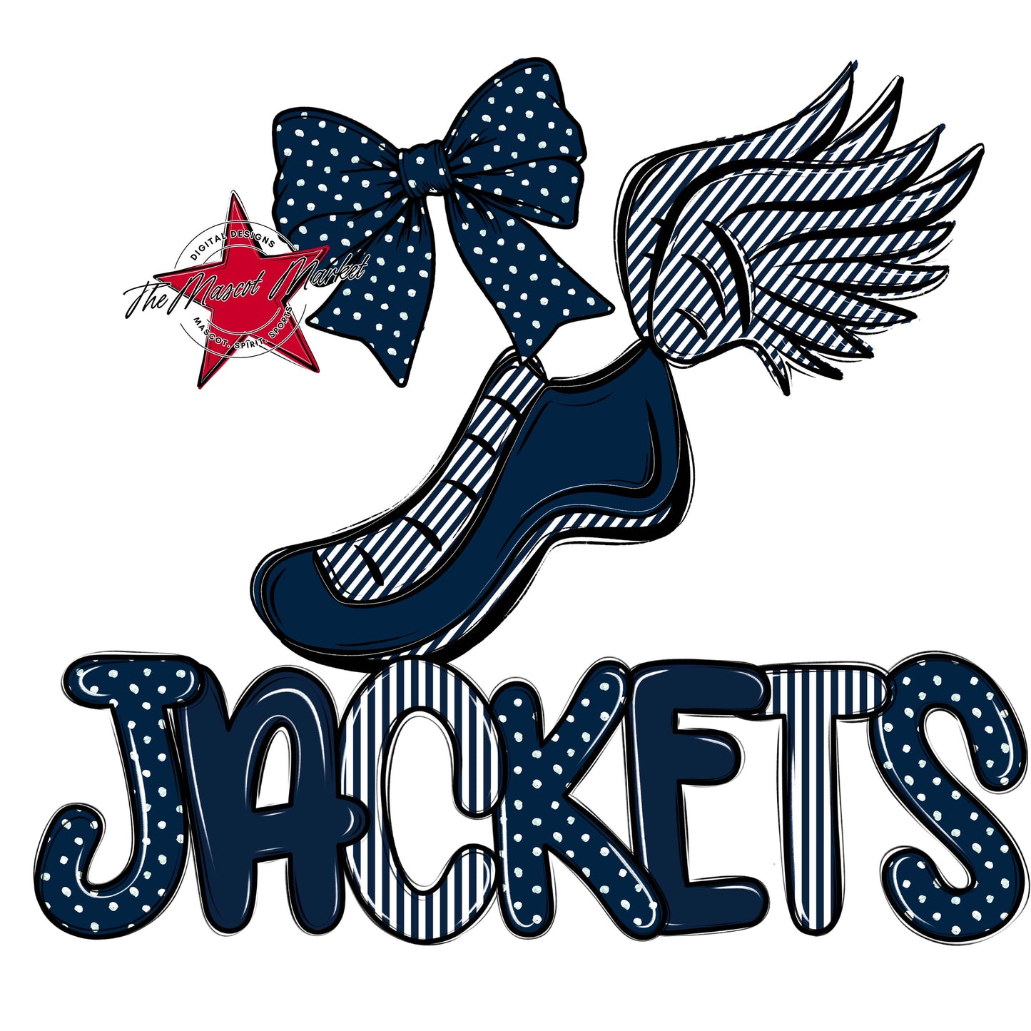 Jackets Track Spirit Design-Navy