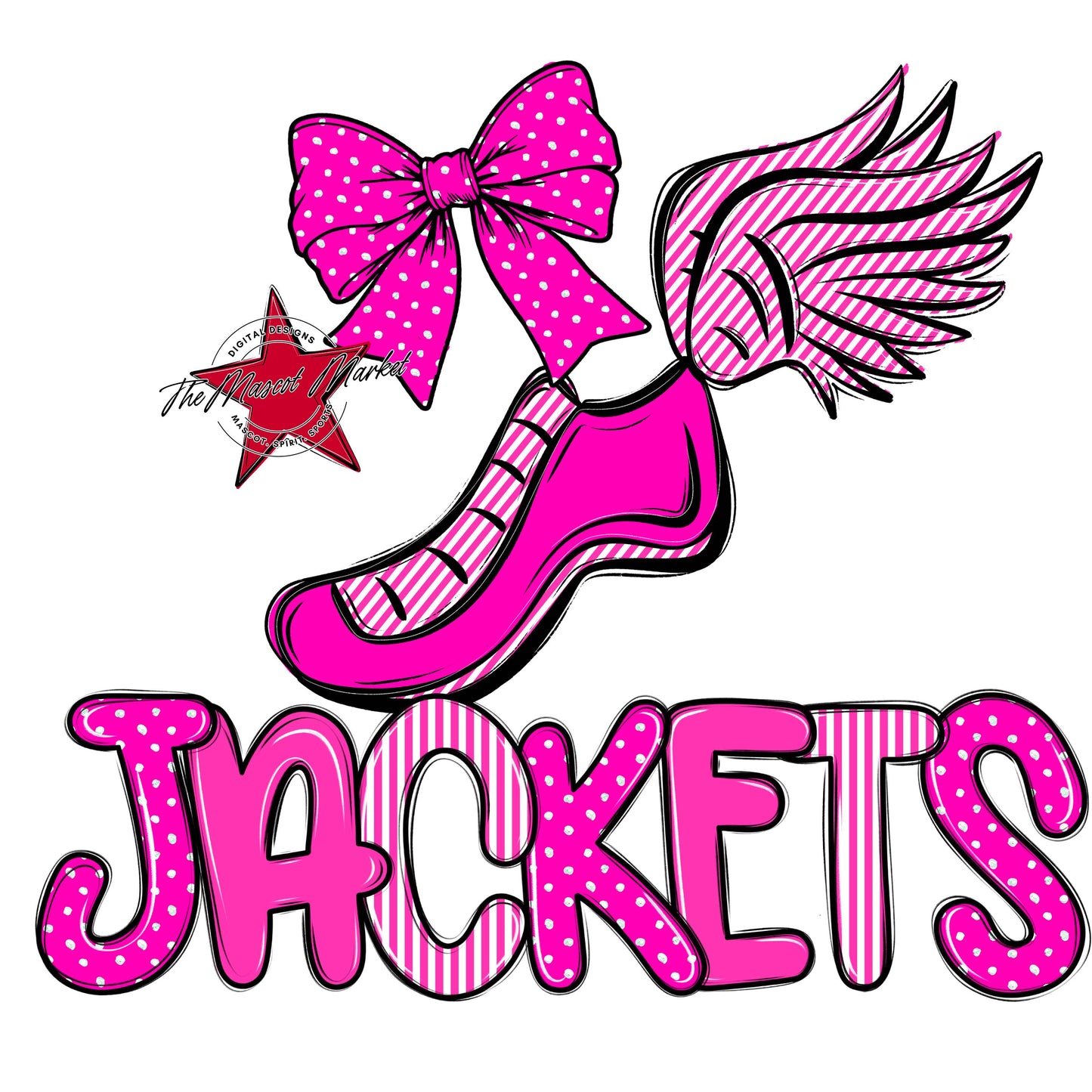 Jackets Track Spirit Design-Pink