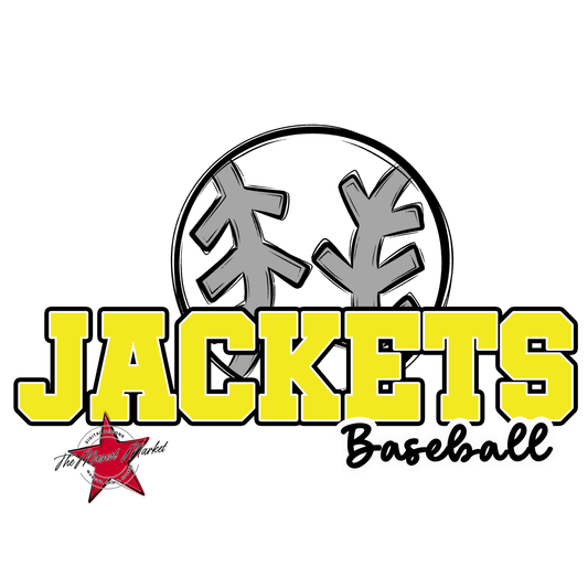 Jackets Varsity Baseball-Bright Yellow