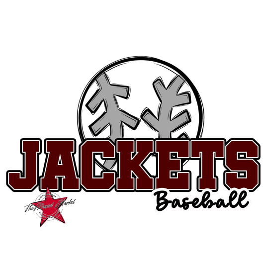 Jackets Varsity Baseball-Maroon