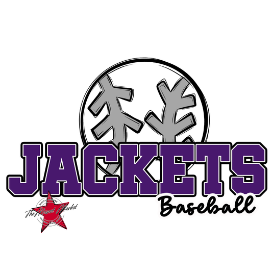 Jackets Varsity Baseball-Purple