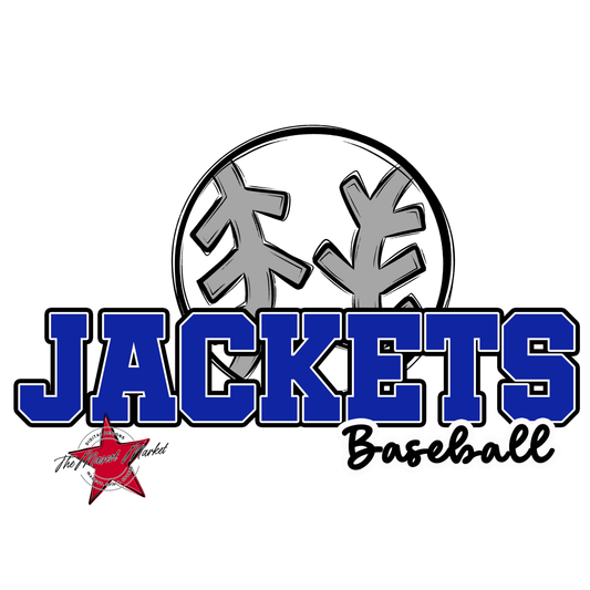 Jackets Varsity Baseball-Royal Blue