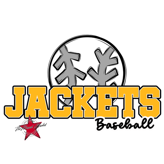 Jackets Varsity Baseball-Yellow