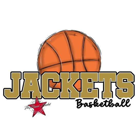 Jackets Varsity Basketball-Gold