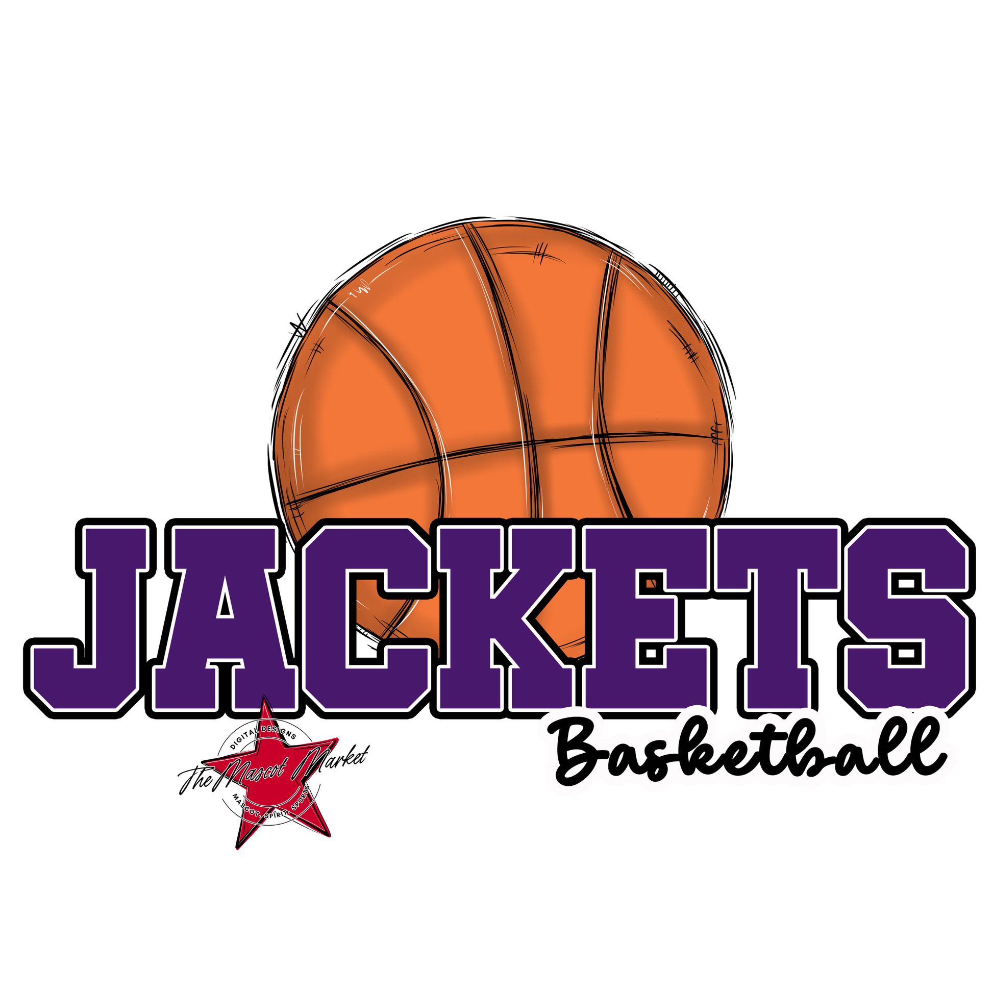 Jackets Varsity Basketball-Purple