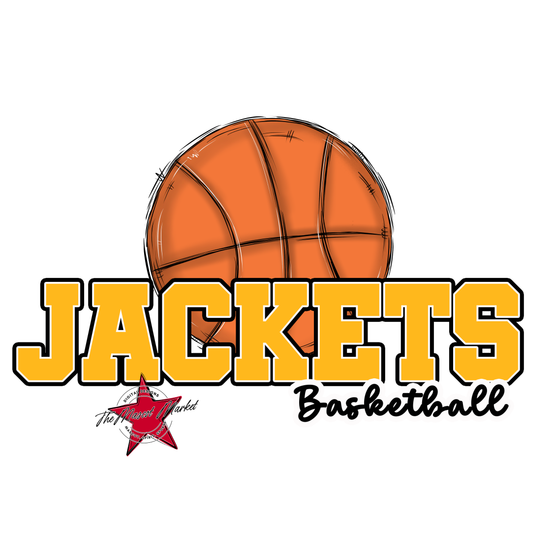 Jackets Varsity Basketball-Yellow