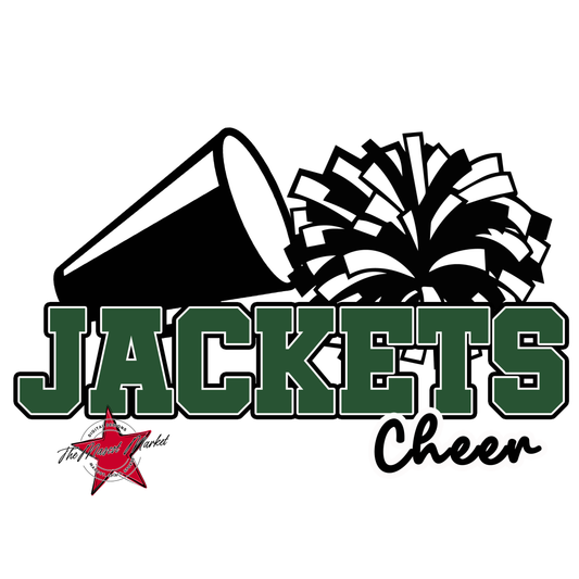Jackets Varsity Cheer-Green