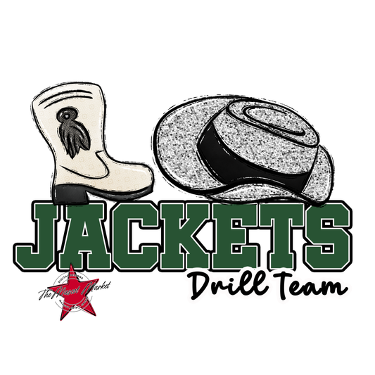 Jackets Varsity Drillteam-Green