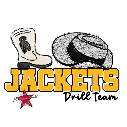 Jackets Varsity Drillteam-Yellow