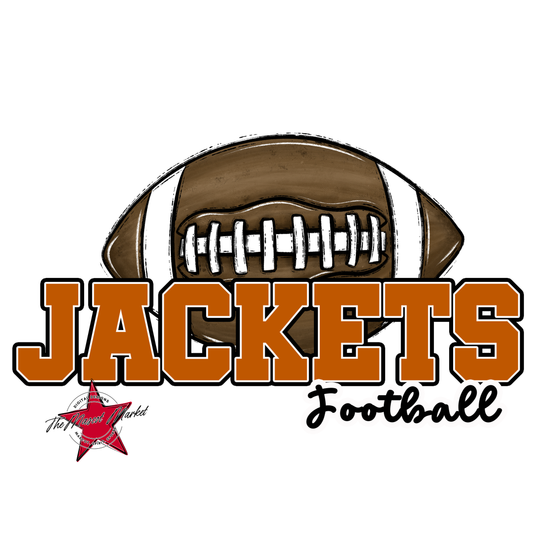 Jackets Varsity Football-Burnt Orange