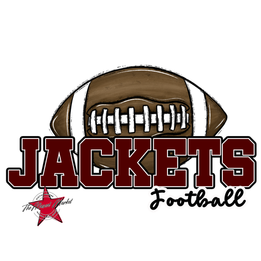 Jackets Varsity Football-Maroon