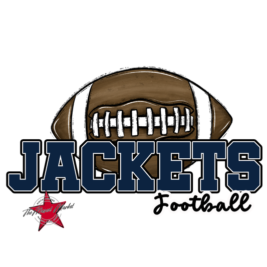 Jackets Varsity Football-Navy