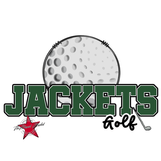Jackets Varsity Golf-Green