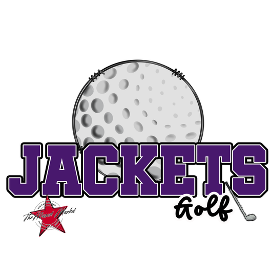 Jackets Varsity Golf-Purple