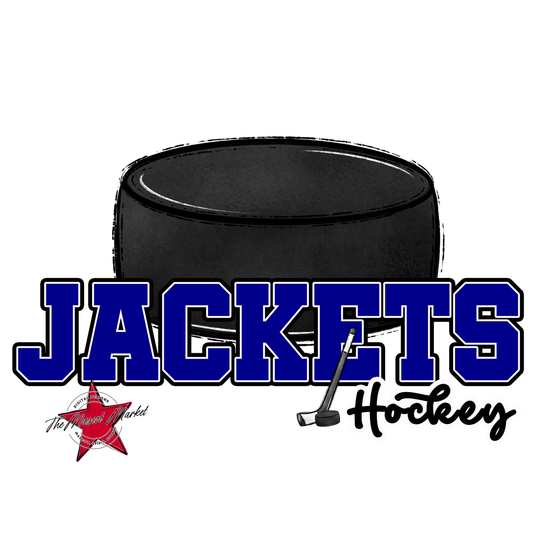 Jackets Varsity Hockey-Blue